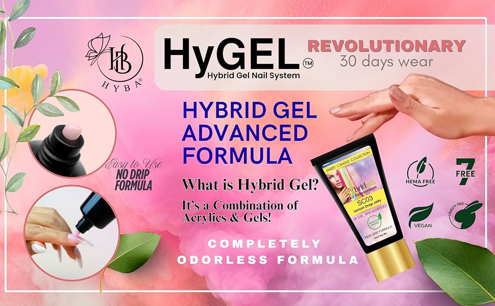 Hybrid Gel Professional Nail Polish - HyGEL® 30ml  / #SC04 Golden Glimmer