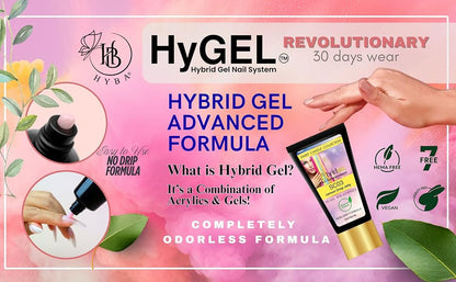 Hybrid Gel Professional Nail Polish - HyGEL® 30ml  / #SC06 Rose Pink Glimmer