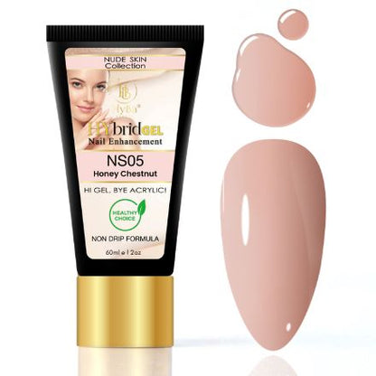 Hyba Hybrid Gel Professional Nail Gel - HyGEL® 60ml / #NS05 Honey Chestnut