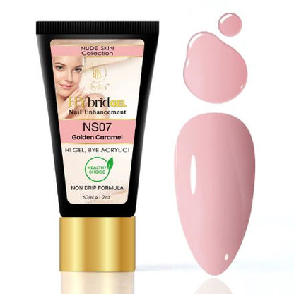 Hybrid Gel Professional Nail Gel - HyGEL® 60ml / #NS07 Golden Caramel