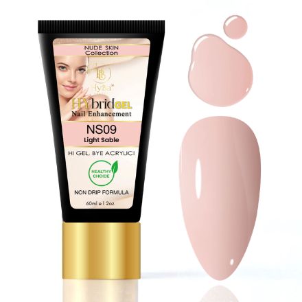 Hybrid Gel Professional Nail Gel - HyGEL® 60ml / #NS09 Light Sable