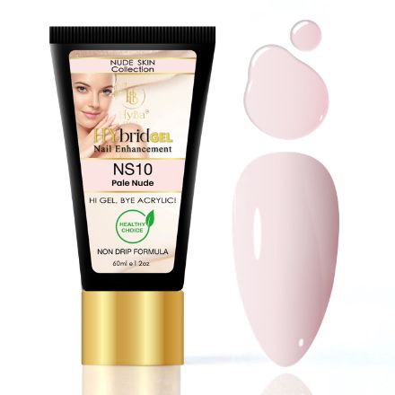 Hybrid Gel Professional Nail Gel - HyGEL® 60ml / #NS10 Pale Nude