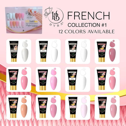Hybrid Gel Professional Nail Polish - HyGEL 60ml / #PF07 Hunny Bunny White