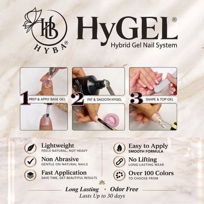 Hybrid Gel Professional Nail Polish - HyGEL 60ml / #PF07 Hunny Bunny White