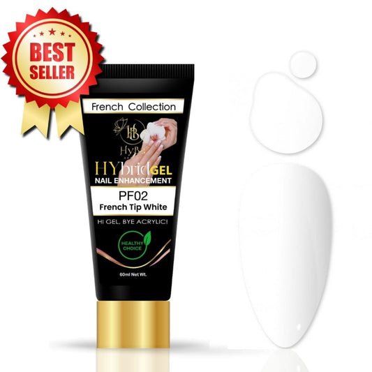 Hybrid Gel Professional Nail Polish - HyGEL 60ml / #PF02 French Tip White
