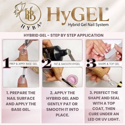 Hybrid Gel - HyGEL 60ml / #PF01 Natural Clear Overlay