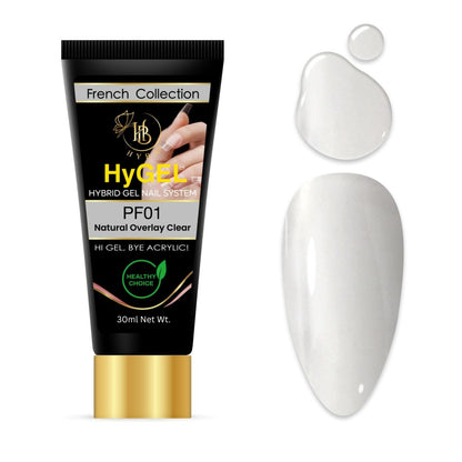 Hyba HyGEL® HYBRID DIY Home or Professional Gel Nail System - Ready Kit #1