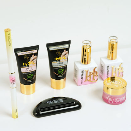 Hyba HyGEL® HYBRID DIY Home or Professional Gel Nail System - Ready Kit #1