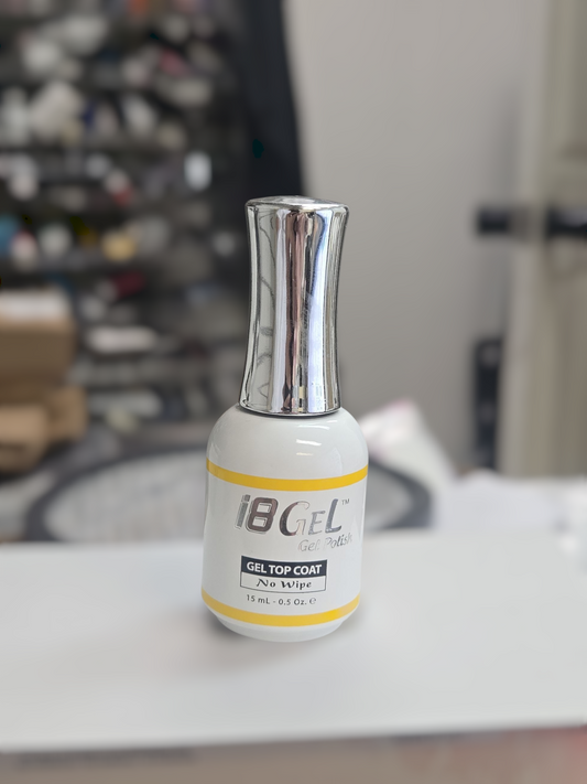 i8 Gel Soak of Gel Top Coat No Wipe 0.5 oz
