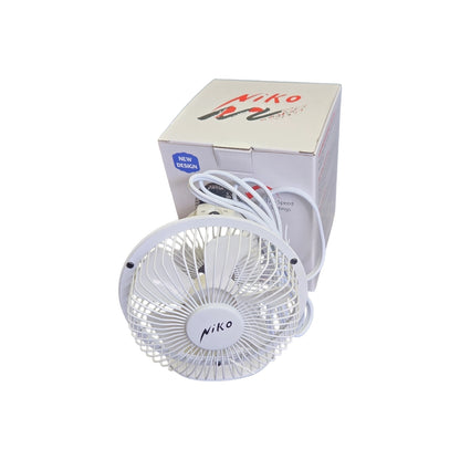 Niko Mini Nail Fan Two Speed Settings White