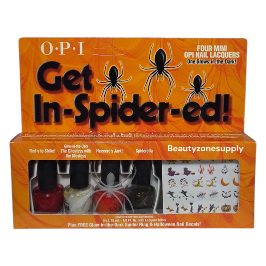 opi nail lacquer Mini Get In-Spider-ed! 4 bottles
