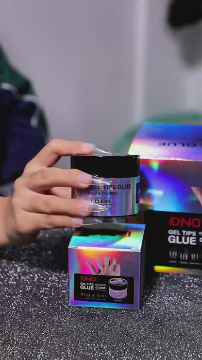 DND Soft Gel Tips E Glue Jar 2.2 fl oz #2 HEMA & TPO Free!