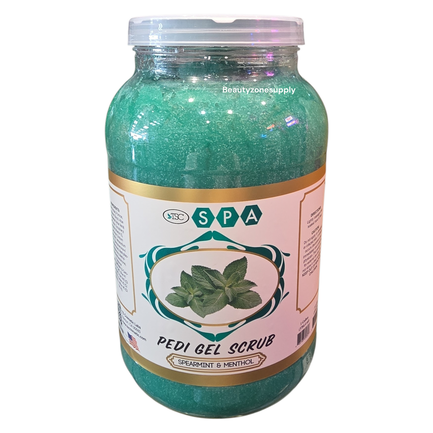 Monika Pedi Mint Gel Scrub Gallon
