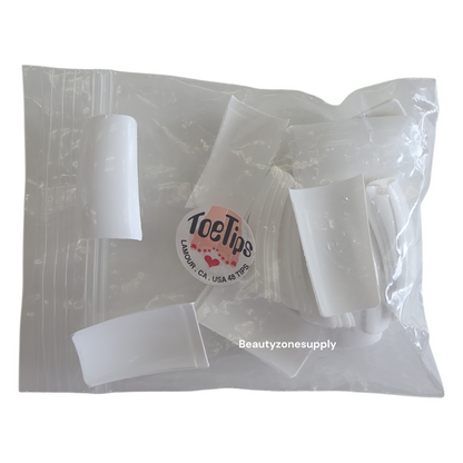 Lamour TOE TIP WHITE Bag 50 Tips #489