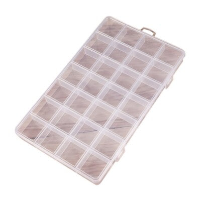 Empty Plastic Container Storage Box