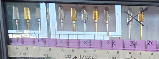 Monika Nail Drill Bits Volcano Carbide 3/32