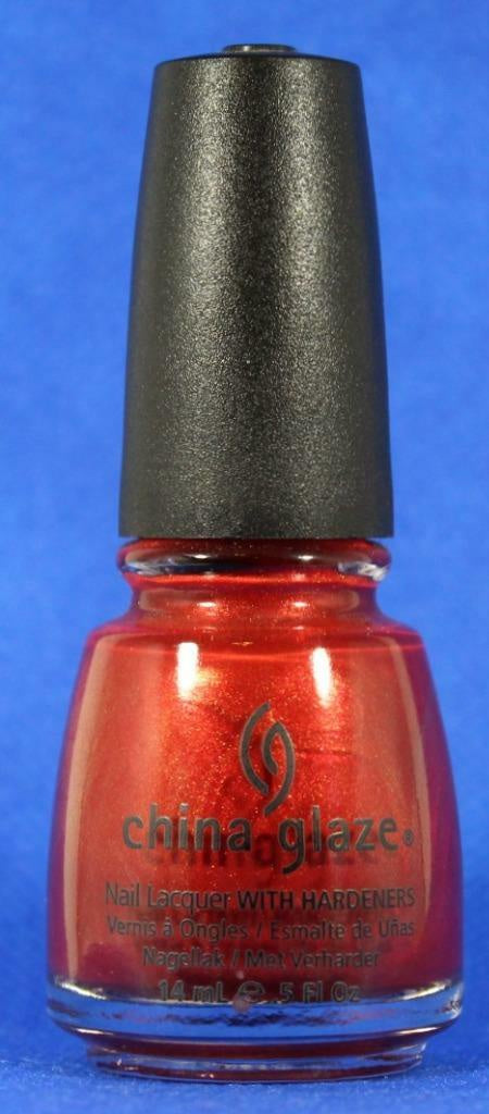 China Glaze Nail Lacquer Red Stallion 0.5oz #663
