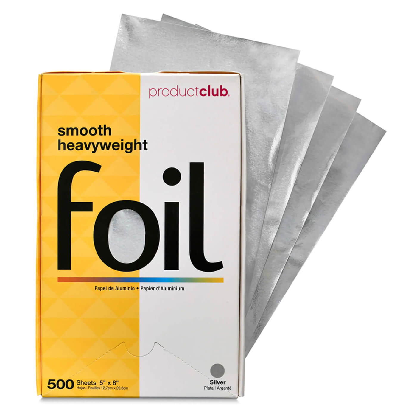 Foil 5x8" 500 ct Smooth Heavyweight Foil Shef SHF500-SL