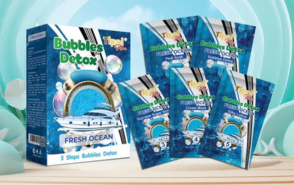 Tippi Plus Bubble Detox 5-Step Pedicure Fresh Ocean Case 36 Kits