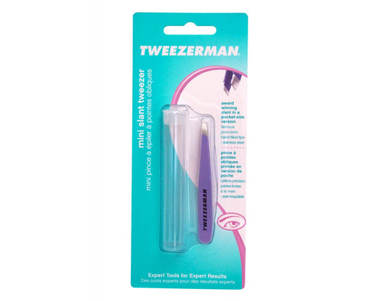 Tweezerman Mini Slant Tweezer Blooming Lilac #1248-LLR