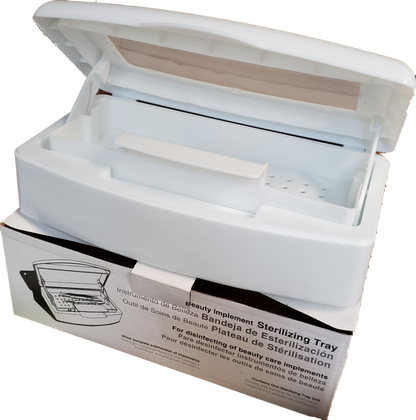 Professional Plastic Sterilizing Tray-Beauty Zone Nail Supply
