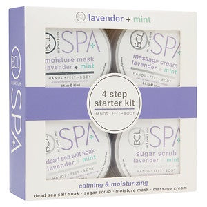 BCL SPA Lavender + Mint 4 Step Starter Kit 3oz-Beauty Zone Nail Supply