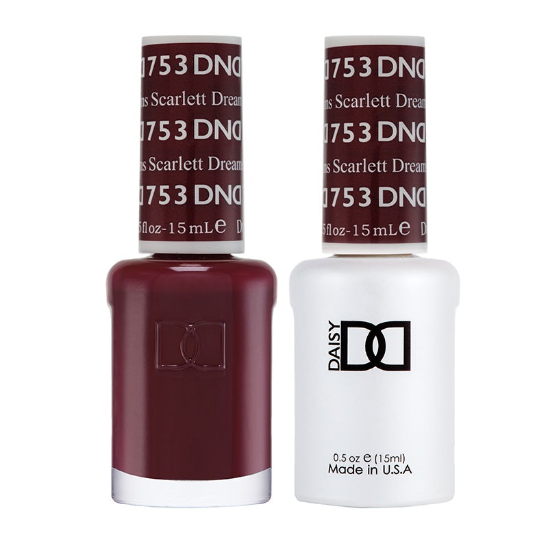 DND Duo Gel & Lacquer Scarlett Dreams #753-Beauty Zone Nail Supply