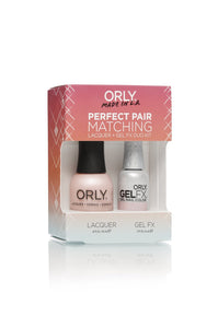Orly Duo Kiss The Bride ( Lacquer + Gel) .6oz / .3oz 31101-Beauty Zone Nail Supply