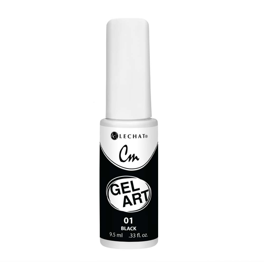 Lechat CM Gel Nail Art - Black #CMG01