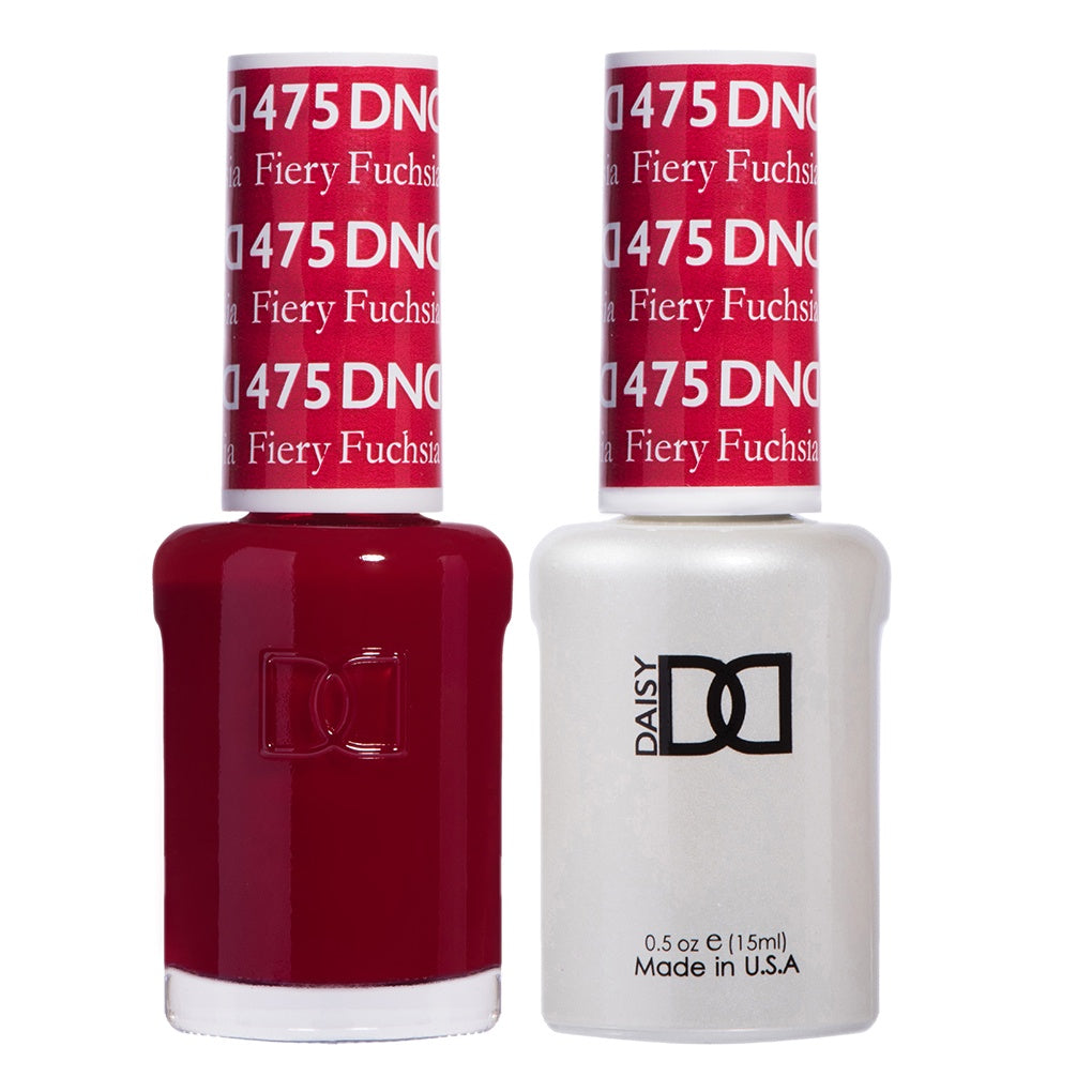 DND Duo Gel & Lacquer Fiery Fuchsia #475-Beauty Zone Nail Supply