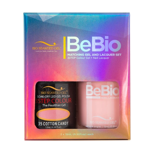 Bio Seaweed Bebio Duo 35 Cotton Candy-Beauty Zone Nail Supply