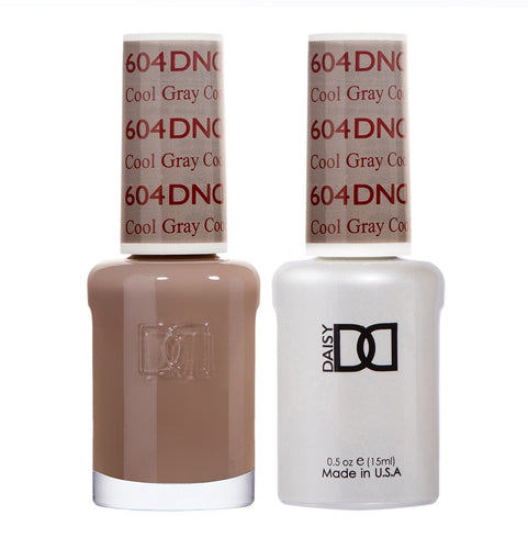 DND Duo Gel & Lacquer Cool Gray #604-Beauty Zone Nail Supply