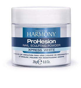 Harmony ProHesion Nail Powder Xpress White-Beauty Zone Nail Supply