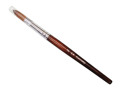 Ex acrylic nail brush kolinsky size 16 - BeautyzoneNailSupply