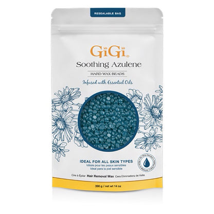 Gigi Wax Soothing Azulene Wax Beads 14oz 0313-Beauty Zone Nail Supply