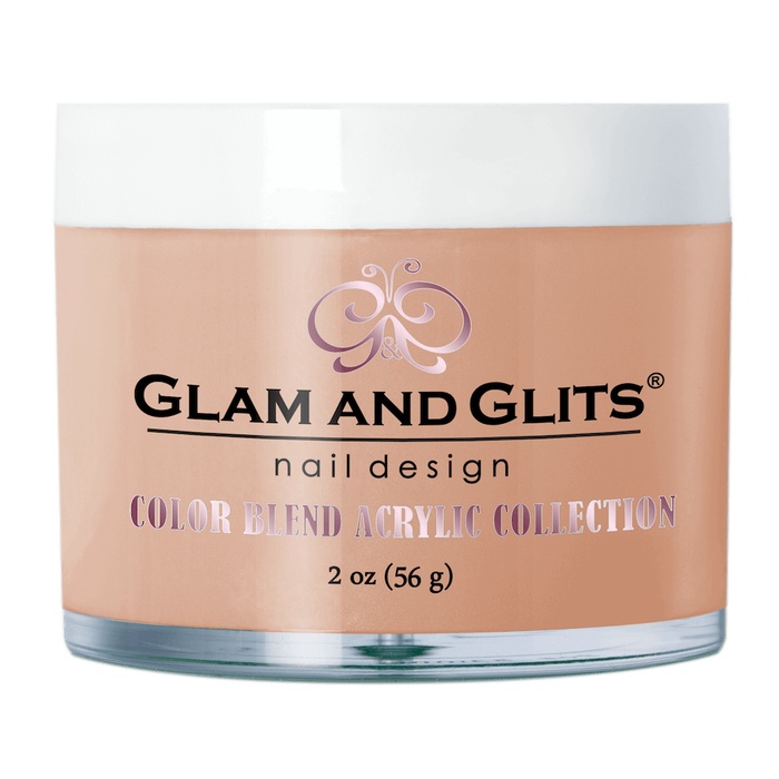 Glam & Glits Acrylic Powder Color Blend (Cover) 2 oz Dark Ivory - BL3057-Beauty Zone Nail Supply