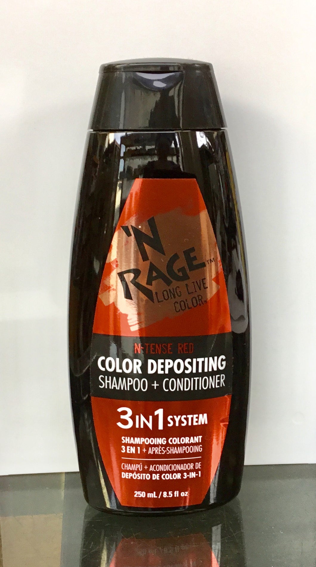 N'Rage N-Tense red 8.5 oz-Beauty Zone Nail Supply
