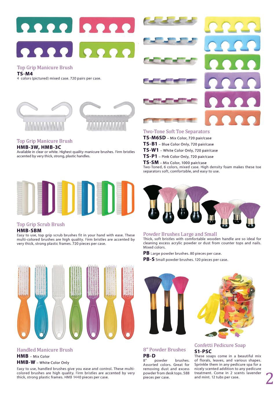 Top Grip Scrub Brush Assorted Color