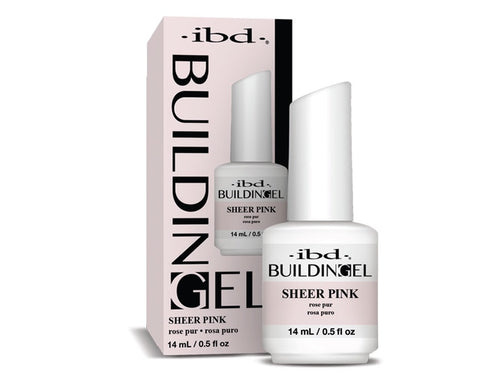 ibd Building Gel Sheer Pink 14 mL / 0.5 oz #62495-Beauty Zone Nail Supply