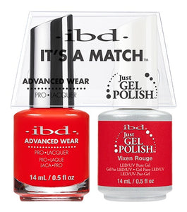 ibd Advanced Wear Color Duo Vixen Rouge 1 PK-Beauty Zone Nail Supply