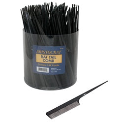 Rat Tail Combs Black each