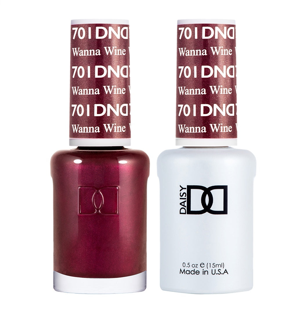 DND Duo Gel & Lacquer Wanna Wine #701-Beauty Zone Nail Supply