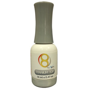 Aora Titanium Top Coat 14 ml 0.47 oz-Beauty Zone Nail Supply