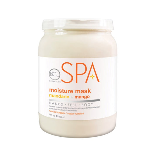 BCL SPA Moisture Mask Mandarin + Mango 64oz-Beauty Zone Nail Supply