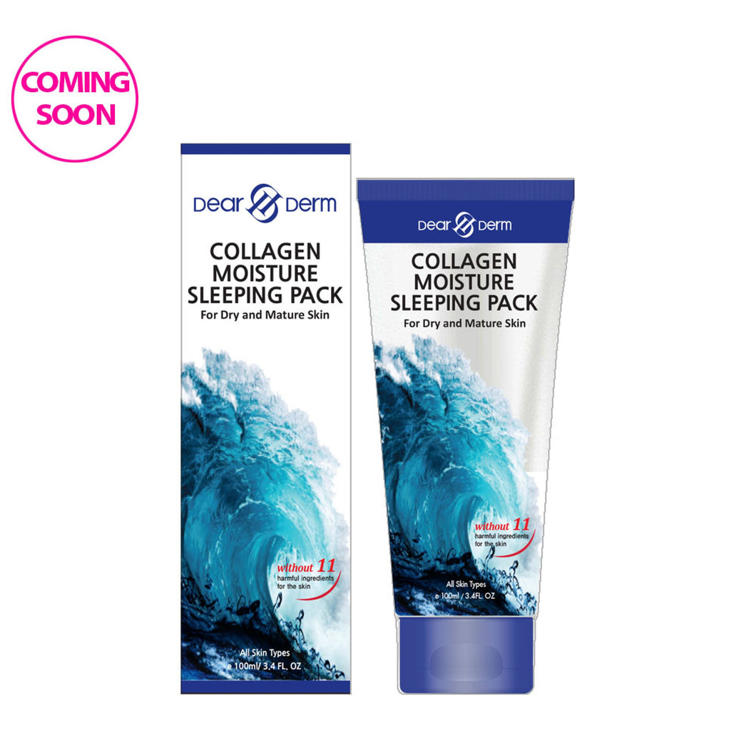 Dearderm Collagen Moisture Sleeping Pack 100mL-Beauty Zone Nail Supply