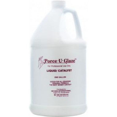 Porce-U-Glaze Liquid Case 4 Gallon-Beauty Zone Nail Supply