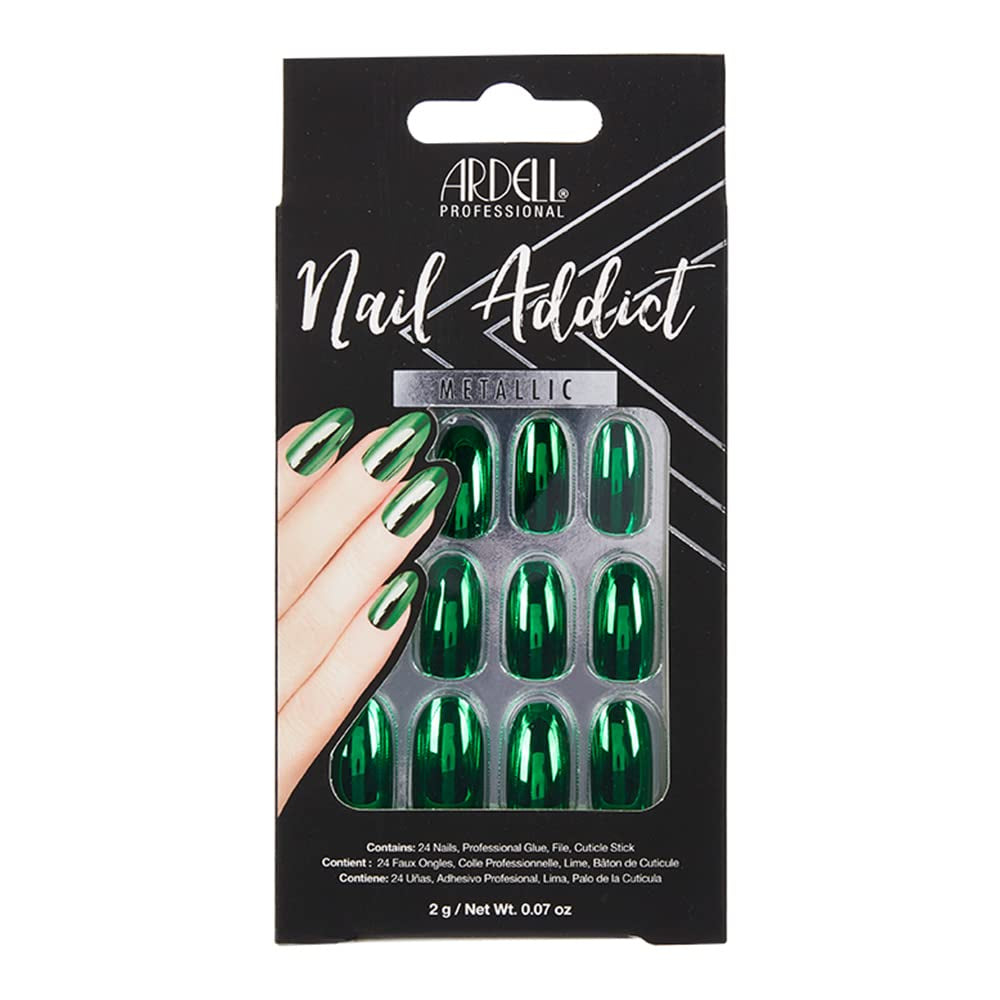 Ardell Nail Addict Metallic Green  #63836