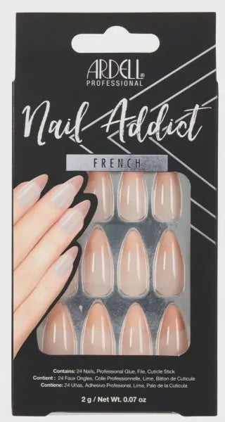 Ardell Press-on Nails Nail Addict French Art    #63863