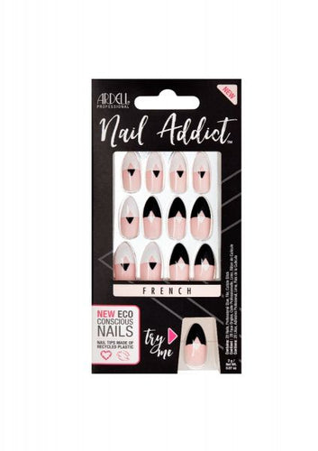Ardell Nail Addict Eco Avant Garde French  #67213