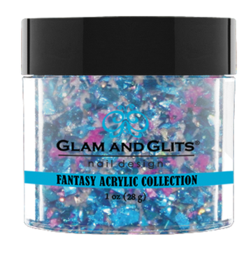 Glam & Glits Fantasy Acrylic (Glitter) 1 oz Liquid Sky - FAC518-Beauty Zone Nail Supply